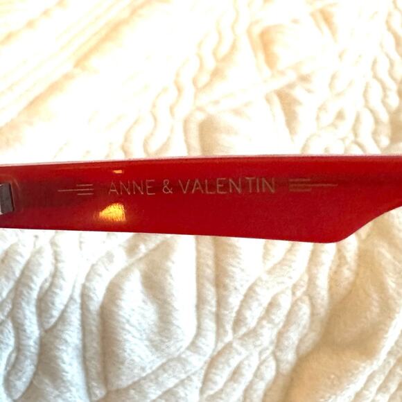 Anne & Valentin custom frames hand crafted in France 
Eyeglass Art Red Black - Picture 2 of 8